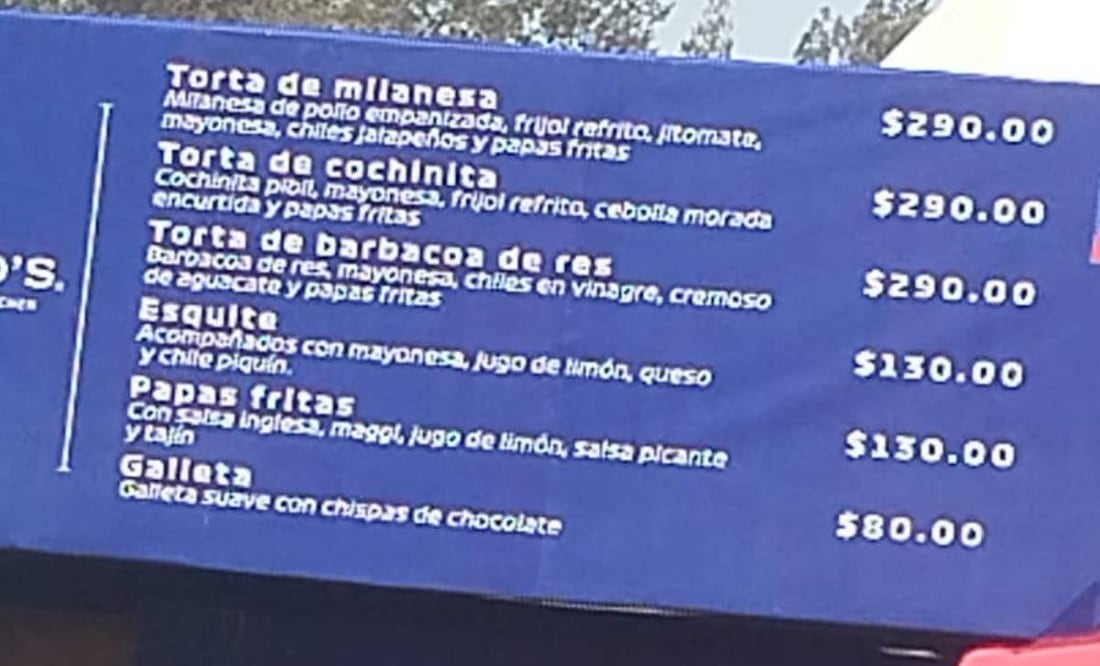 Los altos precios en el GP de México no se hicieron esperar. Foto: Especial.