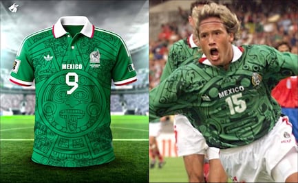La Selección Mexicana haría un homenaje al icónico jersey del Tri en Francia 1998; así sería la camiseta para el Mundial del 2026