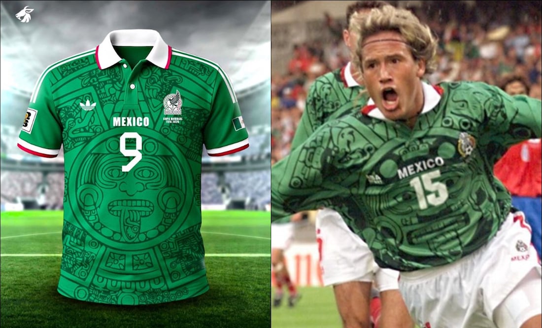 Así sería el jersey de México en la Copa del Mundo 2026 / Foto: Especiales