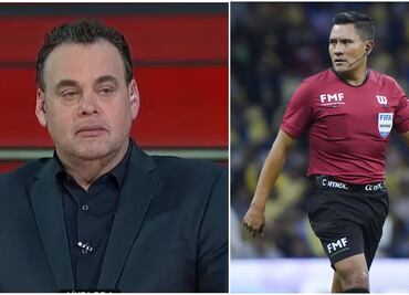 David Faitelson revienta al arbitraje del América vs León: "La 14 a huev..."