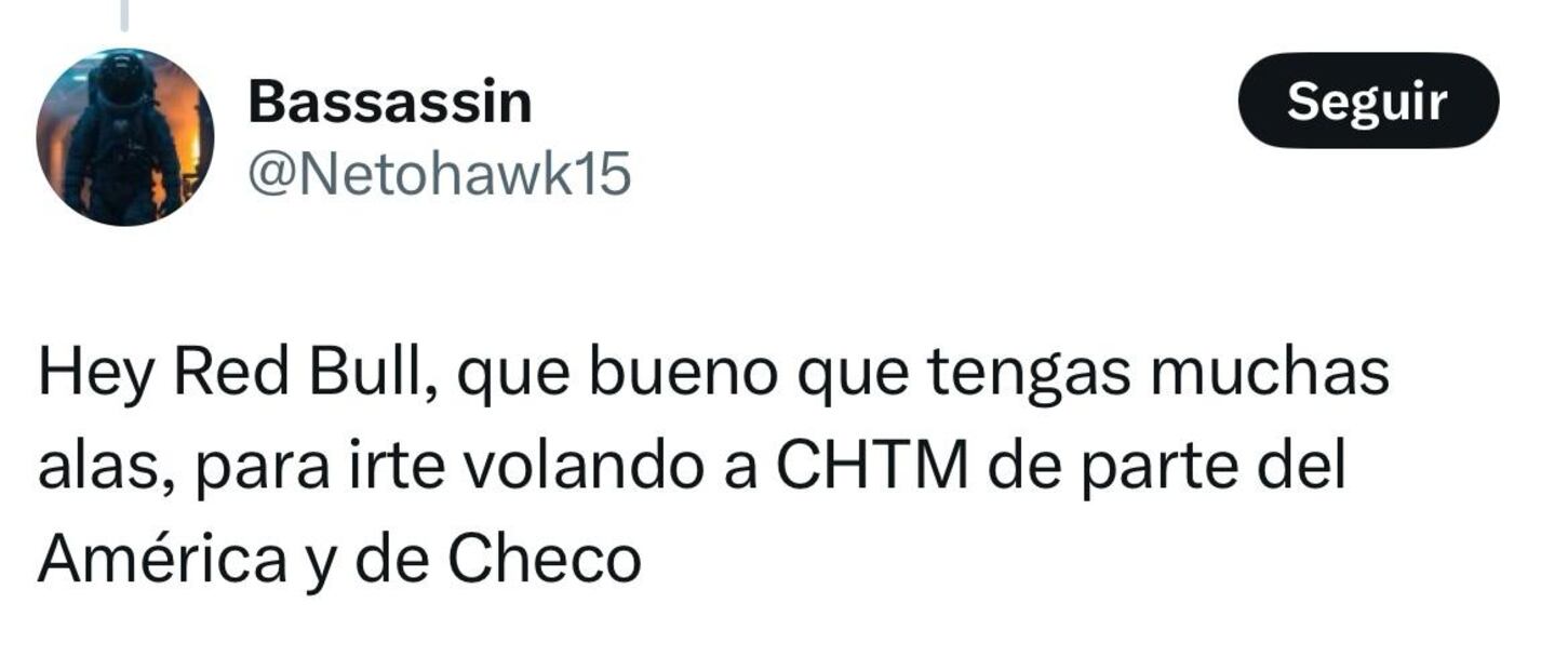 Tweets Red Bull