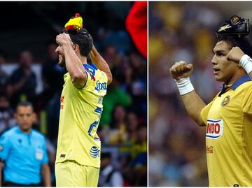 Henry Martín alcanza a Salvador Cabañas como goleador del América e imita su festejo contra Chivas