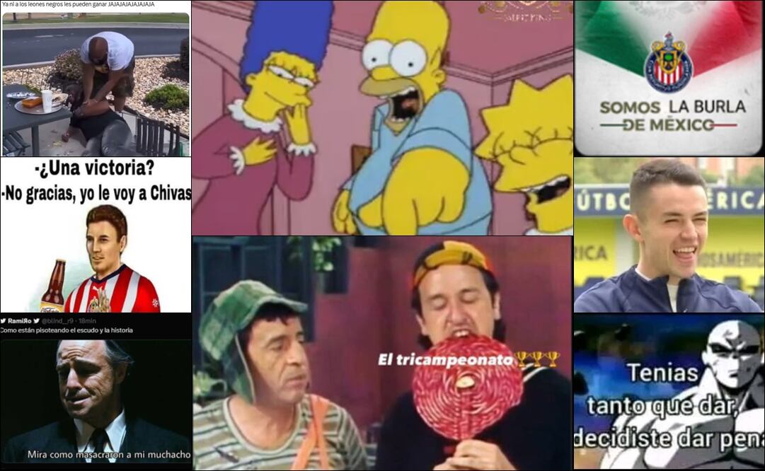 Chivas fue víctima de los MEMES tras caer ante la UdeG en la Final de la Copa Pacífica 2024. FOTOS: Especiales