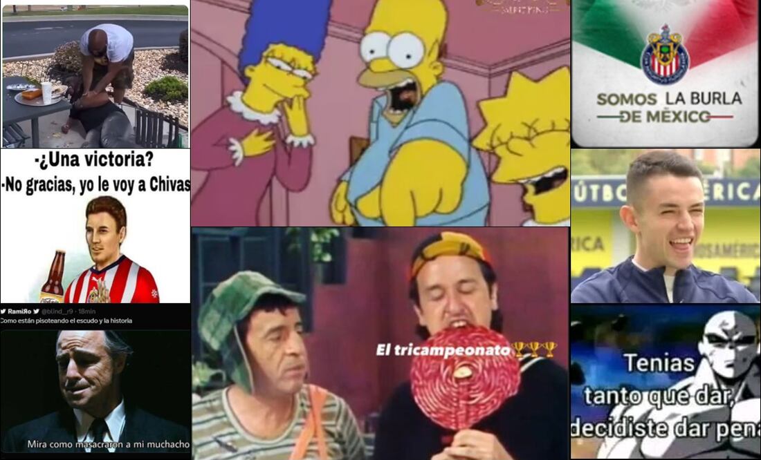 Chivas fue víctima de los MEMES tras caer ante la UdeG en la Final de la Copa Pacífica 2024. FOTOS: Especiales