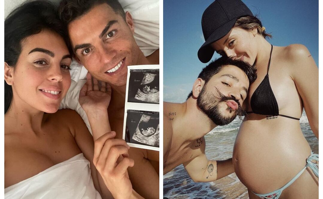 Foto: Instagram @cristiano / @evaluna