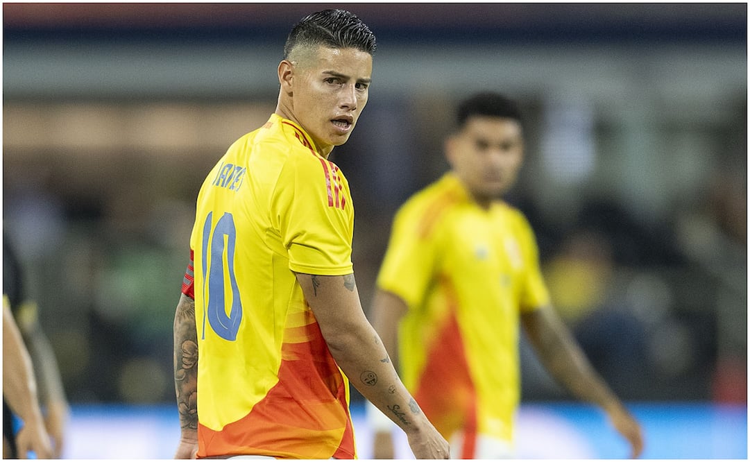 James Rodríguez es capitán de la selección colombiana Foto: Imago7