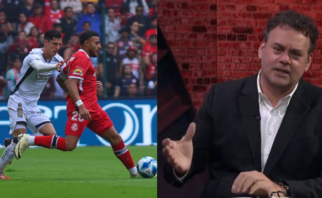 David Faitelson hizo menos al Toluca, luego de que Televisa dio prioridad al América vs Chivas. Foto: Especial