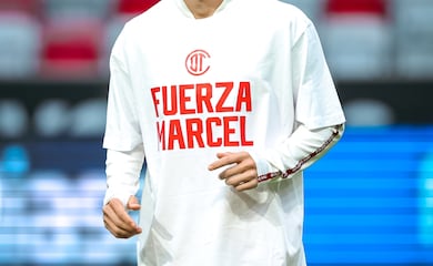 Marcel Ruiz recibe emotivo mensaje por parte del Toluca y de la afición