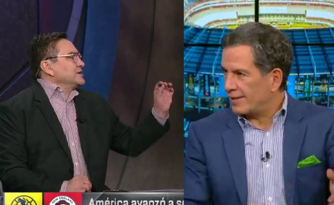 Jorge Pietrasanta y Javier Alarcón hicieron menos la victoria del América. Foto: Especial