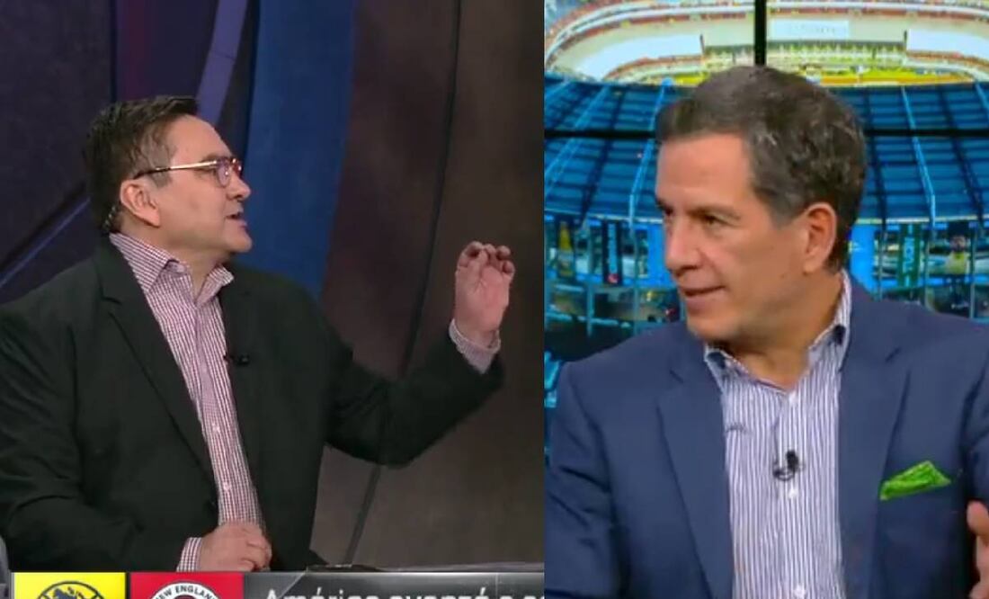 Jorge Pietrasanta y Javier Alarcón hicieron menos la victoria del América. Foto: Especial