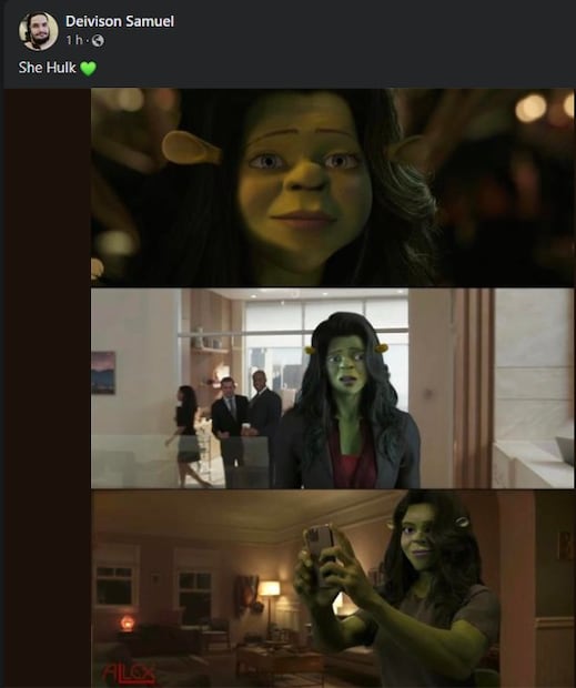 Los 10 mejores memes de She-Hulk, la nueva serie de Marvel en Disney+