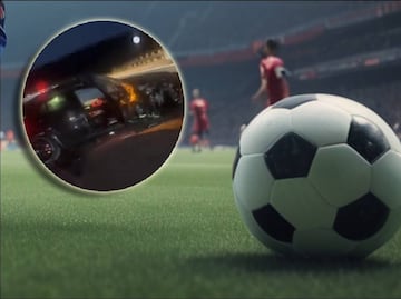 Futbolista sufre aparatoso accidente automovilístico: "Dios ha decidido que no era mi hora"