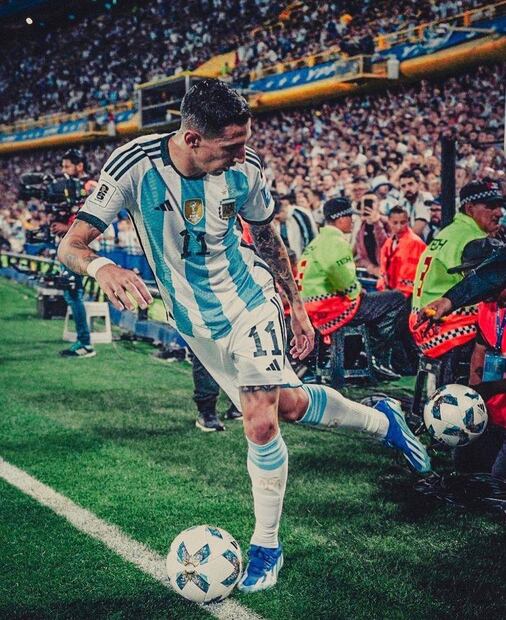 El próximo dueño de esa camiseta cargará con el peso simbólico que dejó Di María. Fuente: Instagram @angeldimariajm
