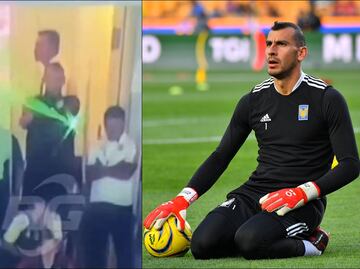 Nahuel Guzmán podría recibir una sanción ejemplar por el uso de láser en el Clásico Regio