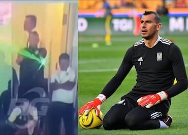 Nahuel Guzmán podría recibir una sanción ejemplar por el uso de láser en el Clásico Regio