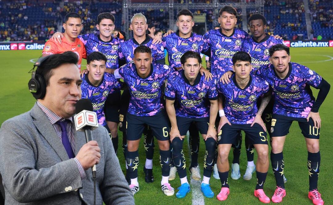 Jorge Pietrasanta calificó al América como un equipo de media tabla. Foto: Especial.
