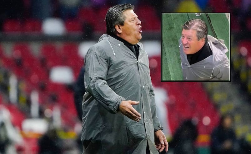 Miguel Herrera encaró a un aficionado al terminar el Atlante vs León: "Afuera te cag..."