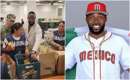 Randy Arozarena se solidariza y acude a dejar víveres para damnificados por "Otis"