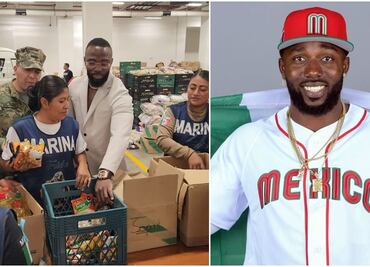 Randy Arozarena se solidariza y acude a dejar víveres para damnificados por "Otis"