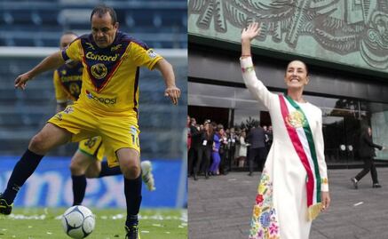 Cuauhtémoc Blanco se toma foto con la nueva Presidenta de México Claudia Sheinbaum