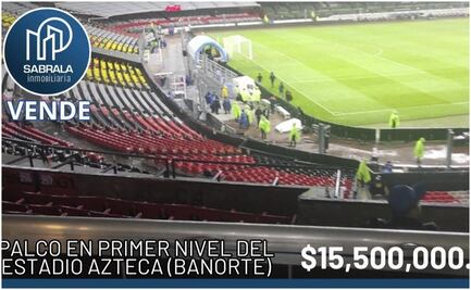 Los palcos del Estadio Azteca para el Mundial de 2026 están a la venta por más de 15 millones de pesos