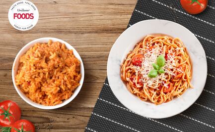 ¿Eres #TeamArroz o #TeamPasta? 4 deliciosas recetas con arroz y pasta