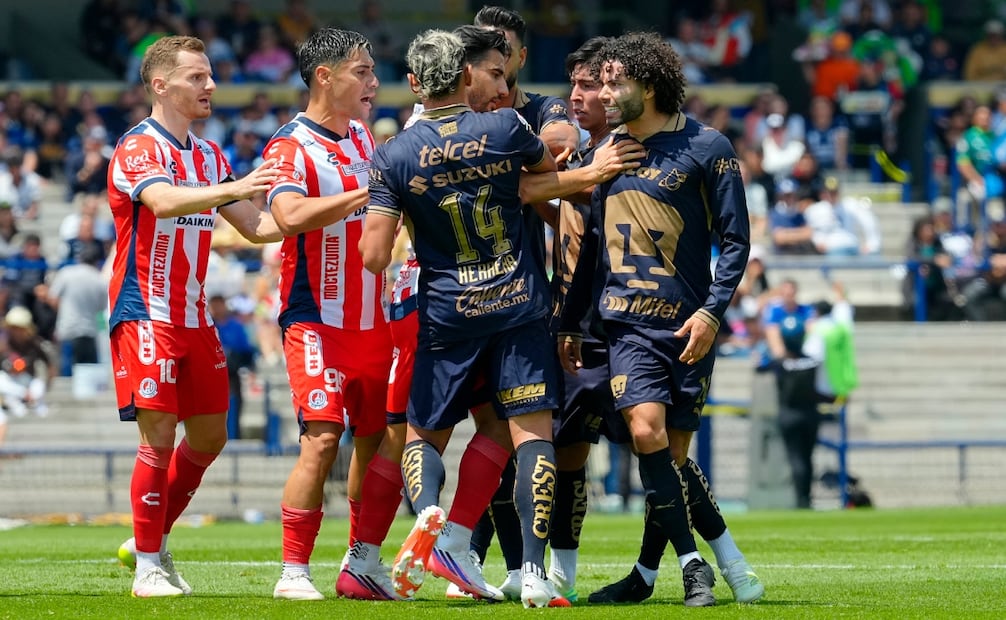 Pumas contra San Luis en la Jornada 10 / Foto: Imago7