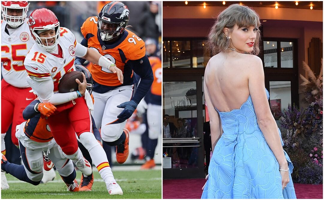 Broncos celebraron victoria ante Chiefs con canción de Taylor Swift - AFP