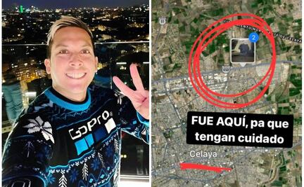 El influencer Alex Tienda sufre intento de asalto en carretera de Celaya