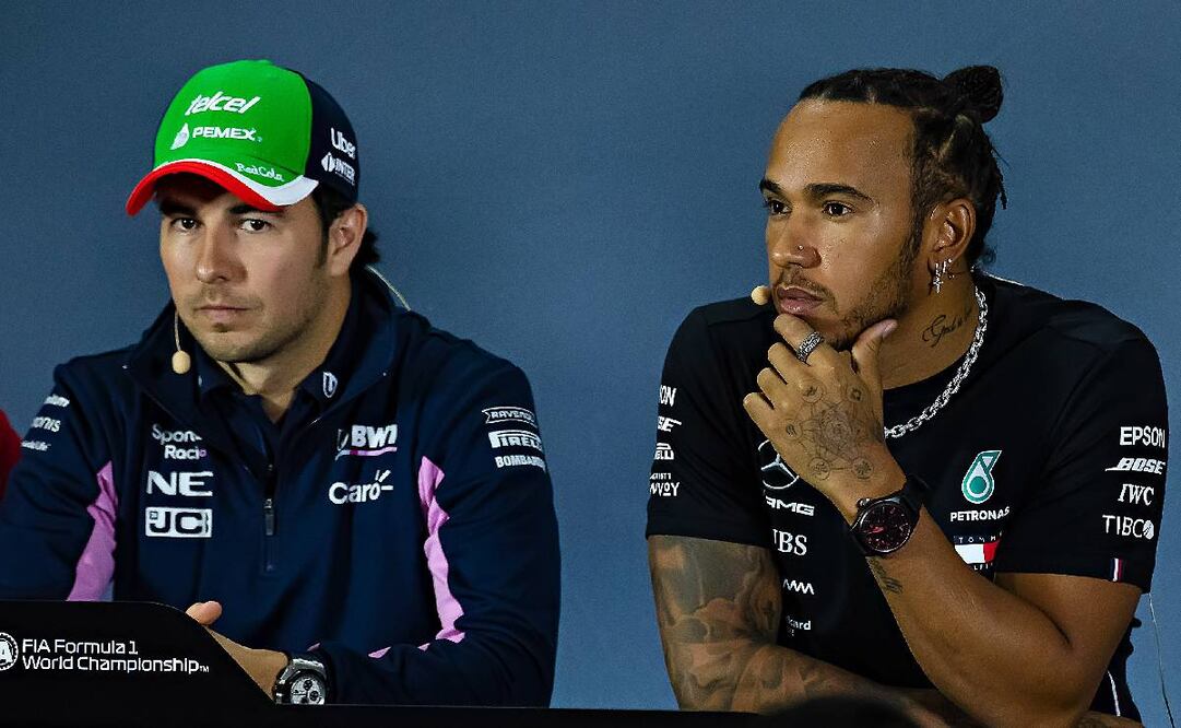 Lewis Hamilton buscó ocupar el lugar de Checo Pérez en Red Bull. Foto: Imago7