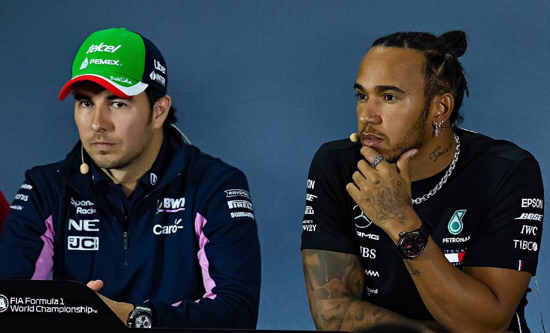 Lewis Hamilton buscó ocupar el lugar de Checo Pérez en Red Bull. Foto: Imago7
