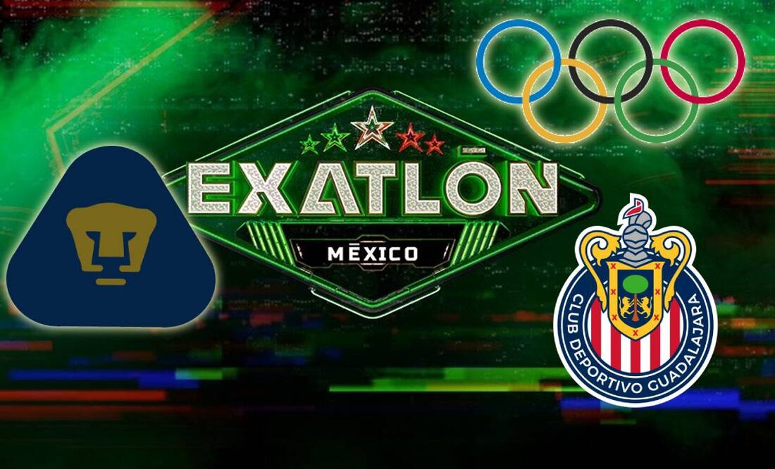Exjugador de Pumas, un atleta olímpico y un exfutbolista de Chivas son nuevos integrantes de Exatlón
