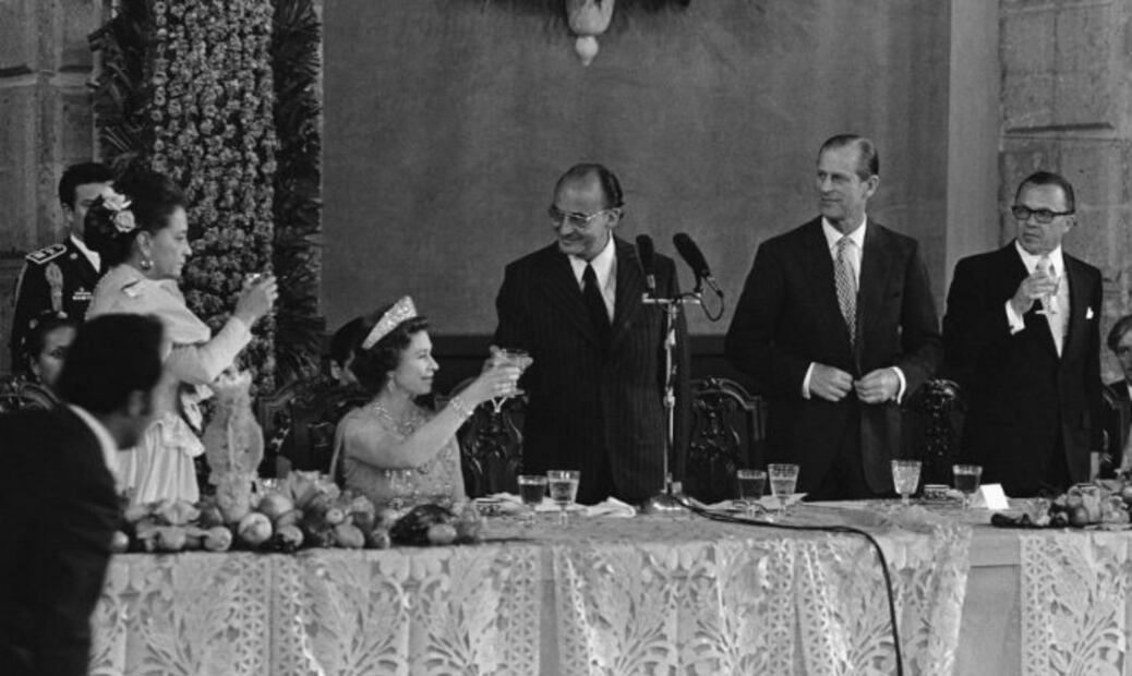 Fotos del día que la Reina Isabel II de Inglaterra visitó México