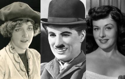 Las cuatro bellas y jóvenes esposas de Charles Chaplin