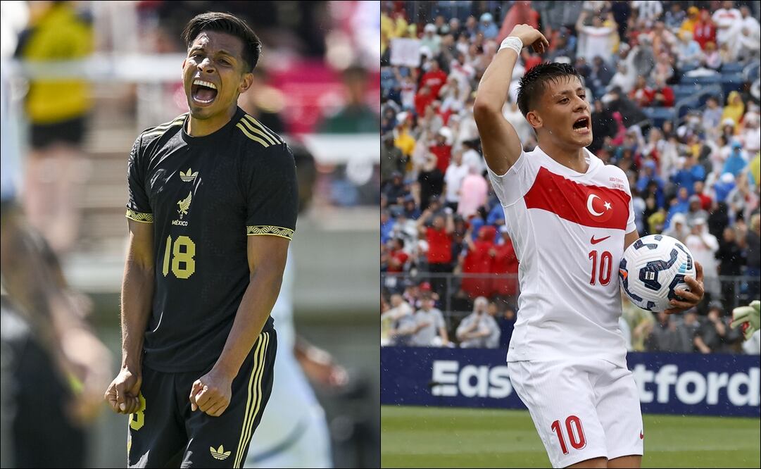 México y Turquía se enfrentan en juego amistoso en Estados Unidos / FOTOS: Imago7 y AP