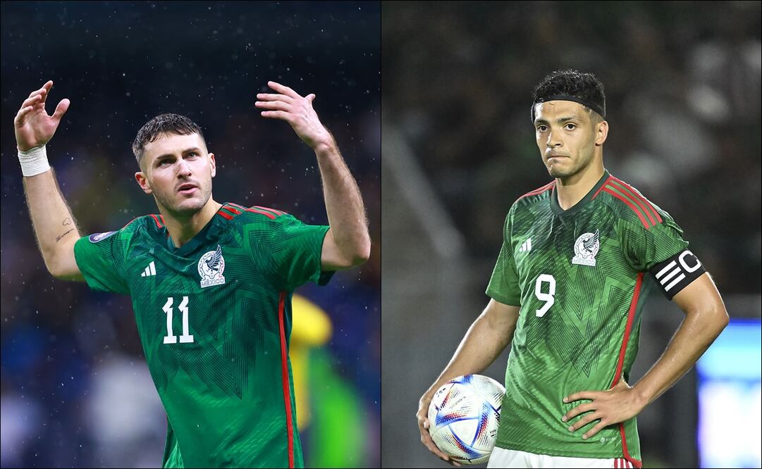 Andrés Guardado defendió la ausencia de Santiago Giménez en Qatar 2022: “Ganó la jerarquía de Raúl Jiménez” / FOTOS: Imago7