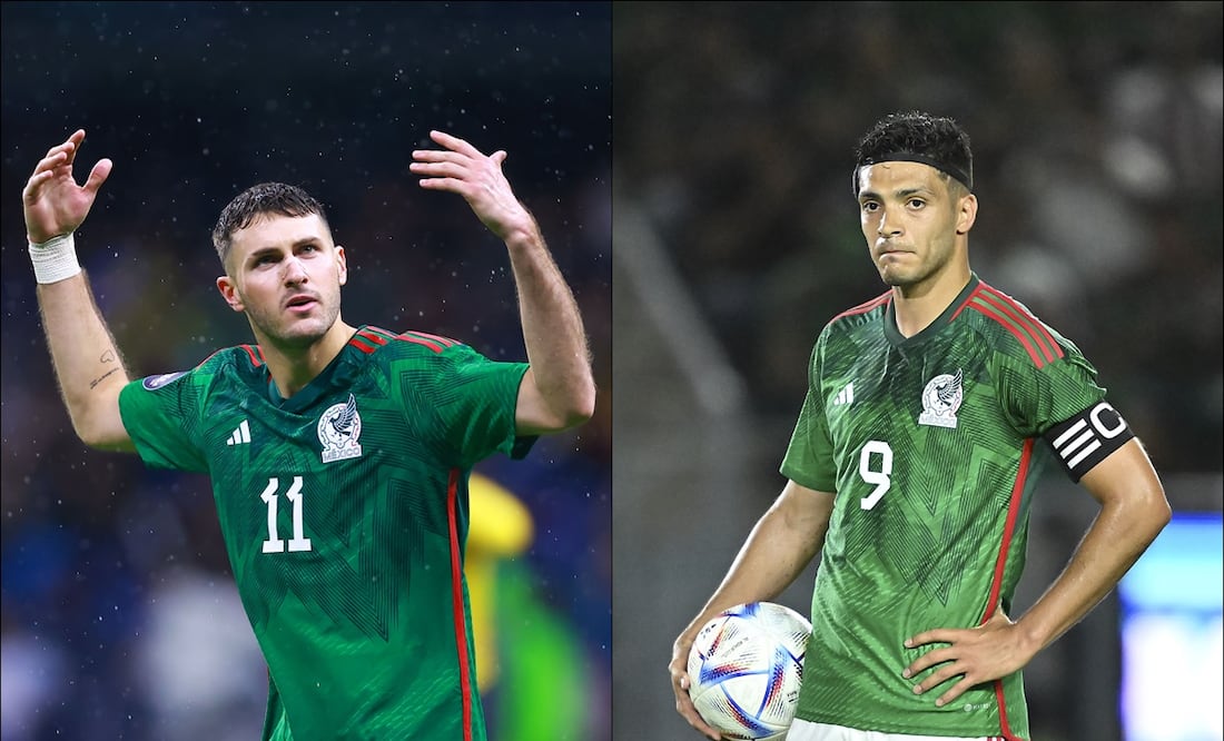 Andrés Guardado defendió la ausencia de Santiago Giménez en Qatar 2022: “Ganó la jerarquía de Raúl Jiménez” / FOTOS: Imago7