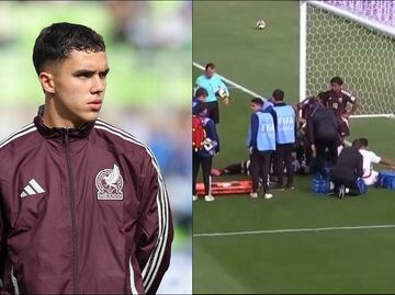 ¿Cuál es el estado de salud del Mateo Levy tras salir conmocionado en el México vs Marruecos?