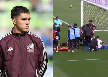 ¿Cuál es el estado de salud del Mateo Levy tras salir conmocionado en el México vs Marruecos?