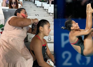 Alejandra Estudillo fue peinada por su madre antes de que comenzara a competir en París 2024
