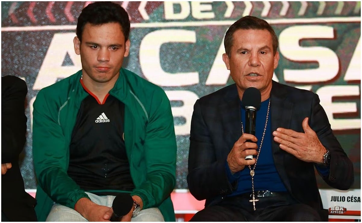 Julio César Chávez: 'Mi hijo (Chávez Jr.) me echa a la policía'