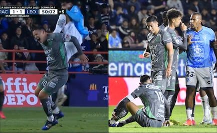 Así fue la brutal entrada sobre James Rodríguez en el partido Pachuca vs León