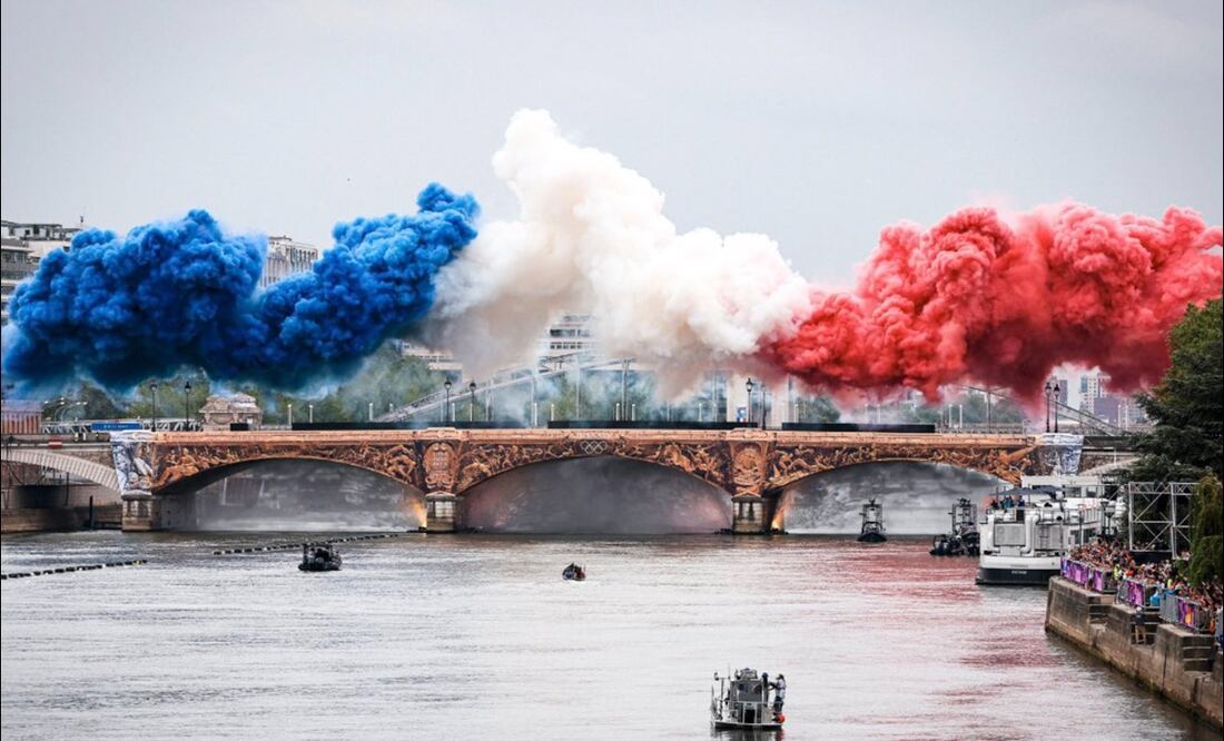 Así dio inicio la inauguración de los Juegos Olímpicos de Paris 2024. FOTO: @Paris2024__