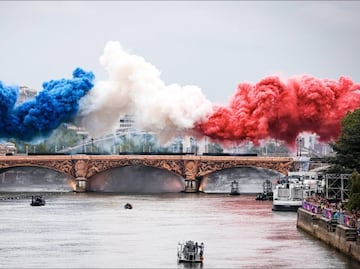 ¡Comenzó la ceremonia de apertura de los Juegos Olímpicos de París 2024!