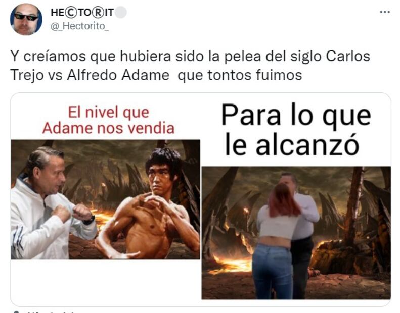 Los 10 mejores memes de Alfredo Adame y la pelea callejera que perdió