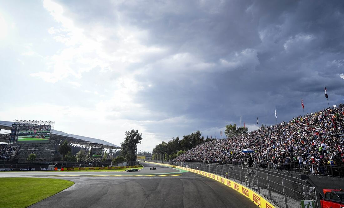 Autódromo Hermanos Rodríguez durante las prácticas libres del Gran Premio de México - Foto: Imago7