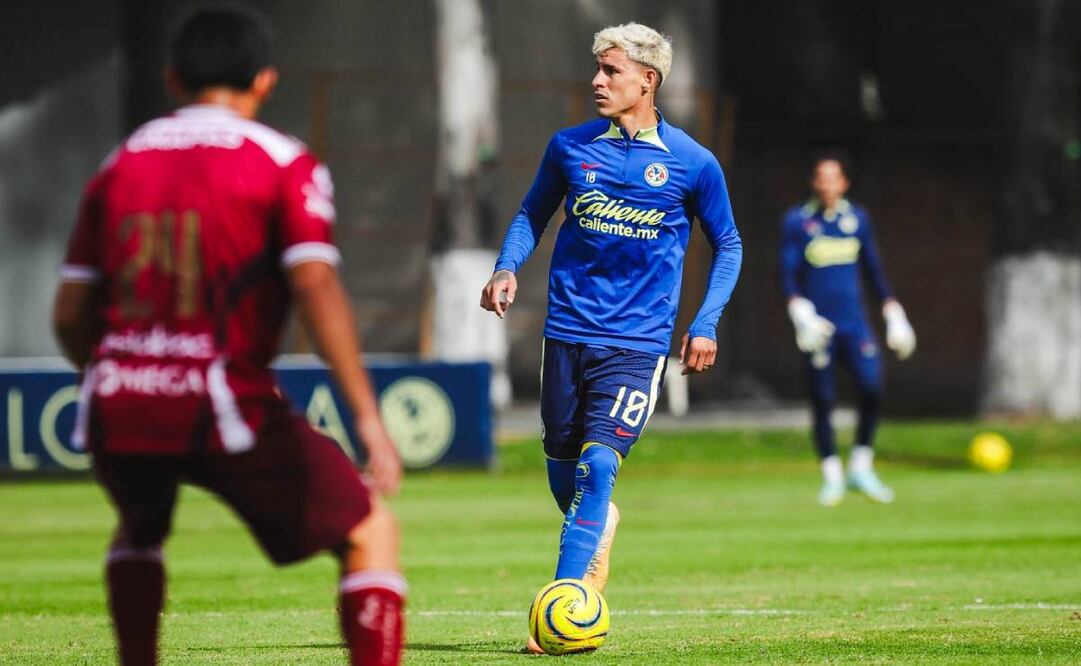 Chicote Calderón ha dejado buenas sensaciones en la pretemporada del América. Foto: ClubAmerica