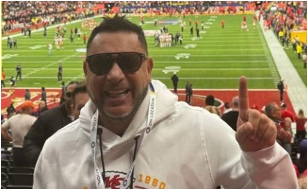 Antonio Mohamed en el Super Bowl LVIII / FOTO: Instagram @tonymohamed11