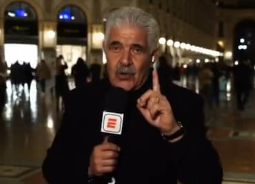 Tuca Ferretti sorprendió con su nueva faceta en ESPN ¡Ahora es reportero!