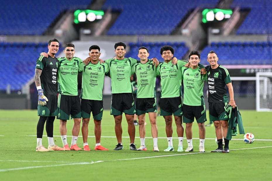 Selección Mexicana en entrenamiento, previo al debut de Rafael Márquez como DT del Tricolor ante Colombia - Foto: Imago7